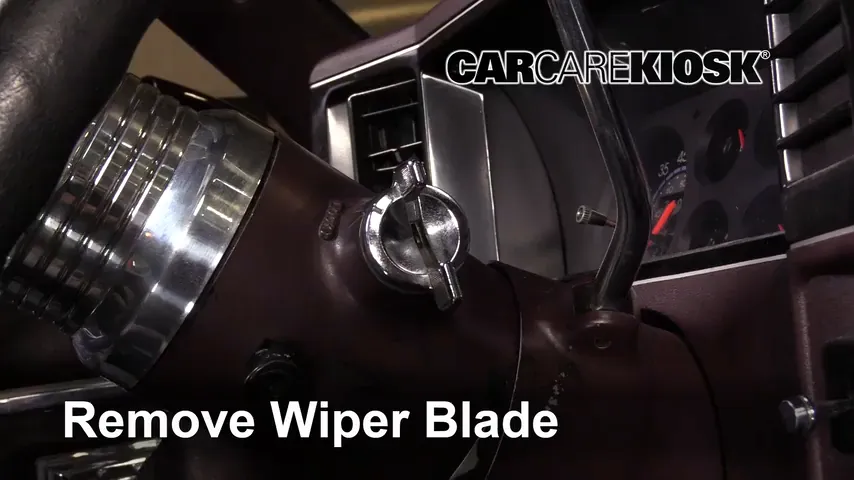 1987 Chevrolet El Camino 5.0L V8 Windshield Wiper Blade (Front)